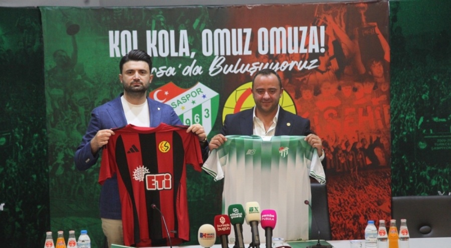 Bursaspor ve Eskişehirspor maçının geliri fidan kampanyasına aktarılacak