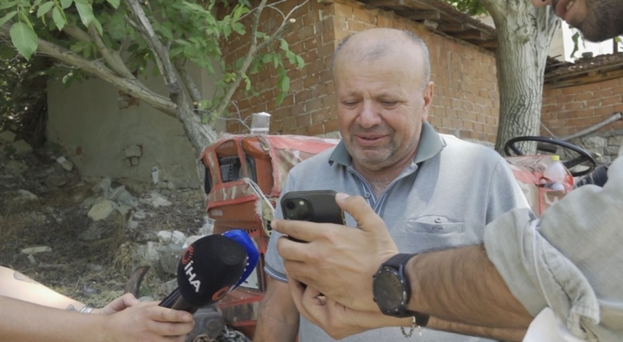 Başkan Bozbey'den yangına patlak tekerle yardıma giden çiftçiye teşekkür