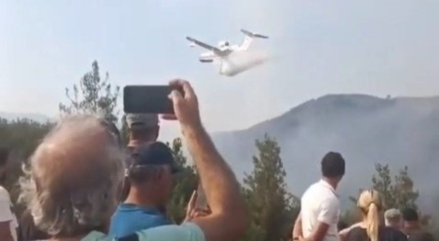 Alev savaşçısı pilotların gözünden Bursa yangınlarına müdahale!
