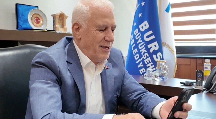 Başkan Bozbey, kahraman çiftçiye teşekkür etti