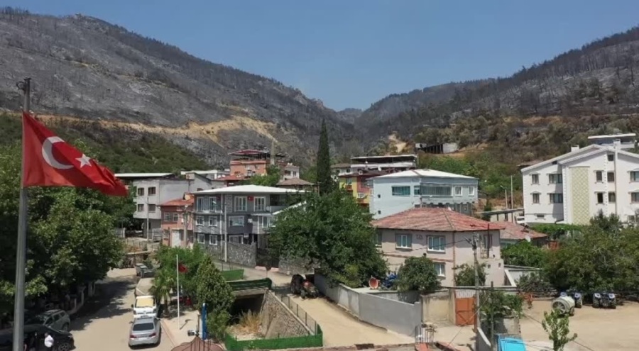 Bursa'da orman yangınında alevlere metreler kala kurtulan mahalleliler yaşadıklarını unutamıyor