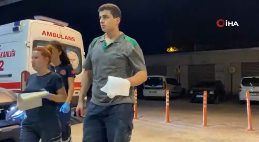 Bursa'da elini makinaya kaptıran işçi yaralandı!