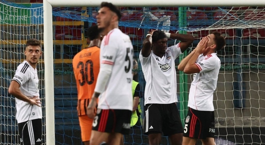 Beşiktaş Avrupa Ligi'ne veda etti