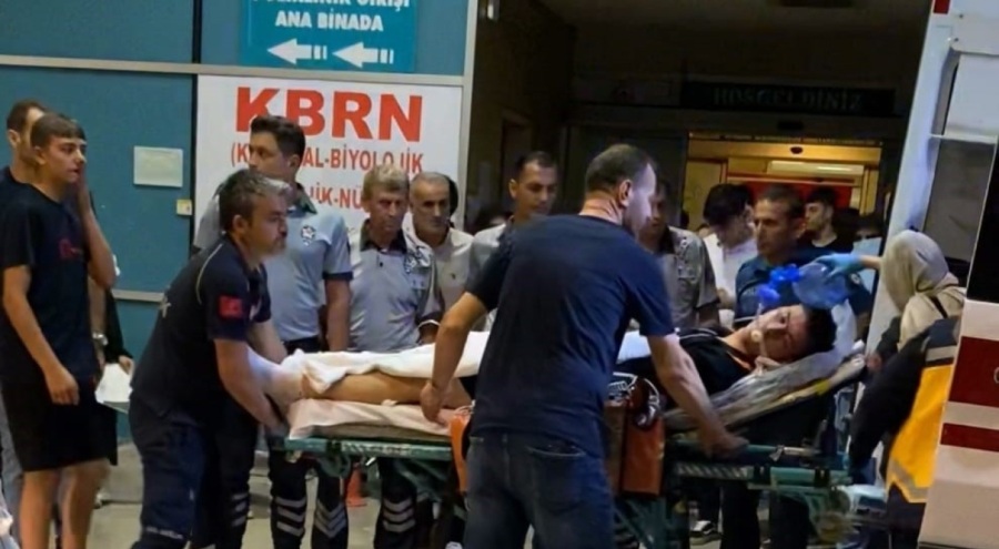 Bursa'da motosiklet ile bisiklet çarpıştı!