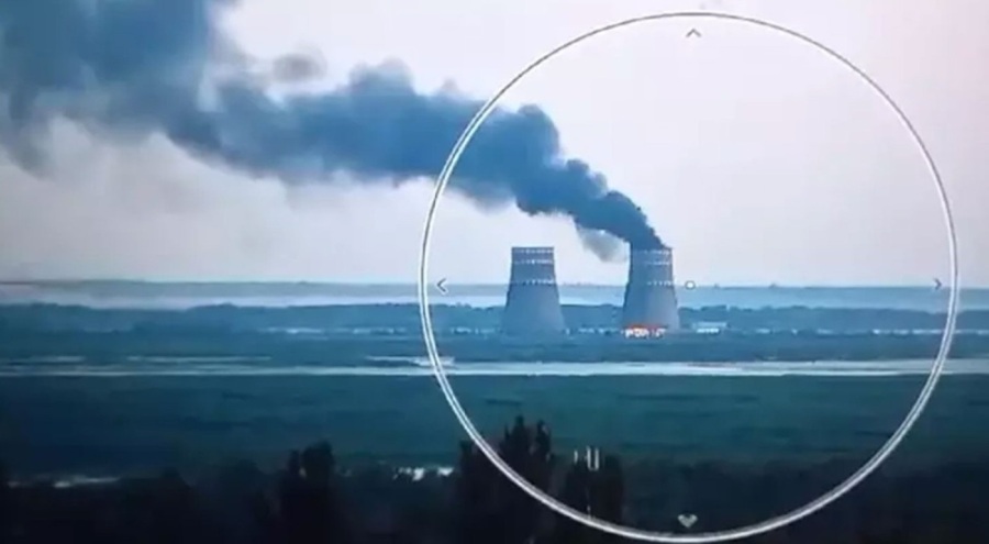 UAEA açıkladı: Zaporijya Nükleer Santrali'ndeki tesis vuruldu
