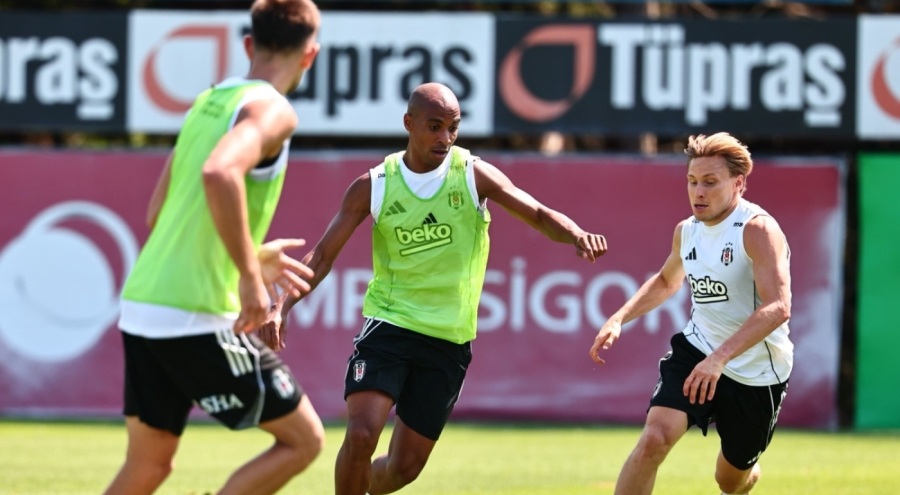 Beşiktaş, St. Patrick maçı hazırlıklarına devam etti