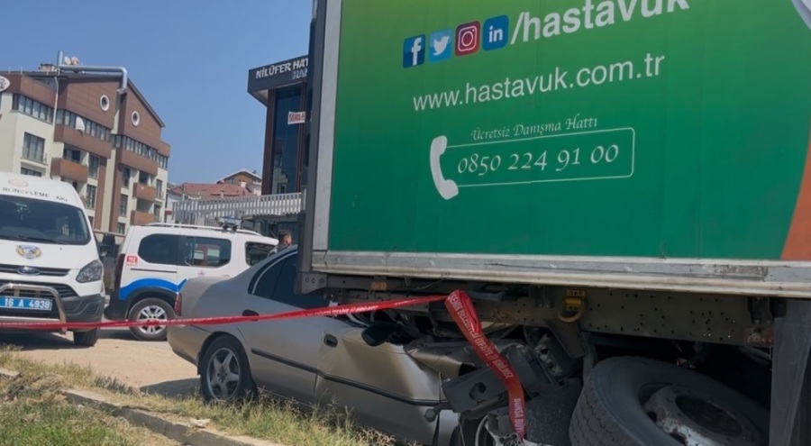 Bursa'da feci kaza! Sürücü olay yerinde can verdi