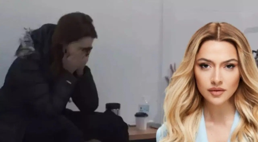 Hadise hüngür hüngür ağladığı anları paylaştı