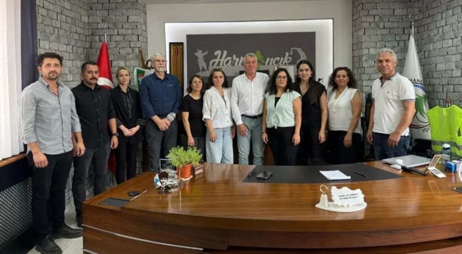 TMMOB Bursa İKK'dan Harmancık'a geçmiş olsun ziyareti