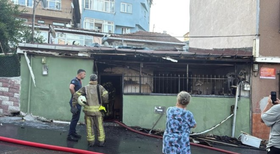 Gecekondu yangını! İki kardeşten biri öldü, diğeri ağır yaralı