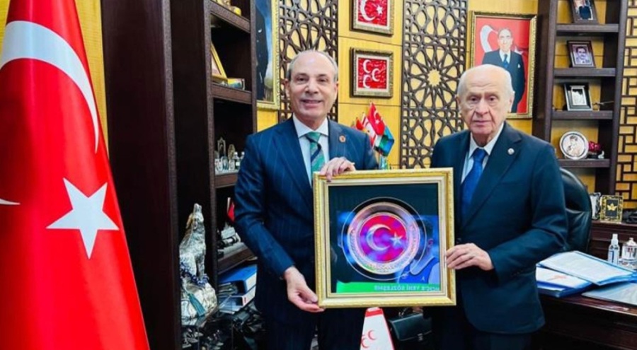 Devlet Bahçeli şehit ve gazi yakınları ile görüştü