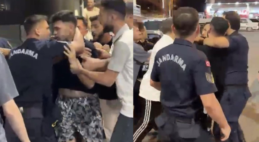 Jandarma ekipleri saldırıya uğradı! 8 kişi gözaltına alındı