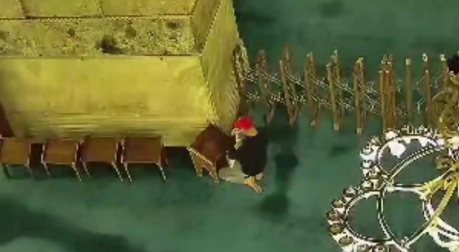 Ayasofya Camii'nde yangın çıkaran şüpheli tutuklandı!