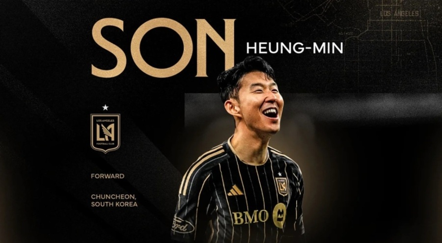Heung-min Son, MLS ekibi Los Angeles FC'ye imza attı