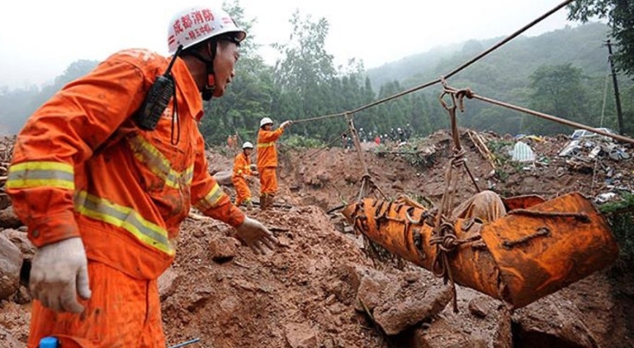 Çin'de heyelan: 2 kişi yaşamını yitirdi