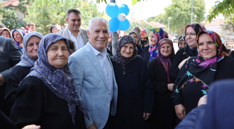 Bursa Büyükşehir Belediyesi İznik'te Muhtar Hasan Terzi Parkı'nı açtı