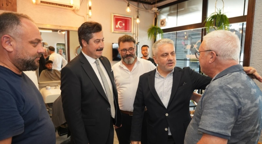 AK Parti Bursa teşkilatları sahada