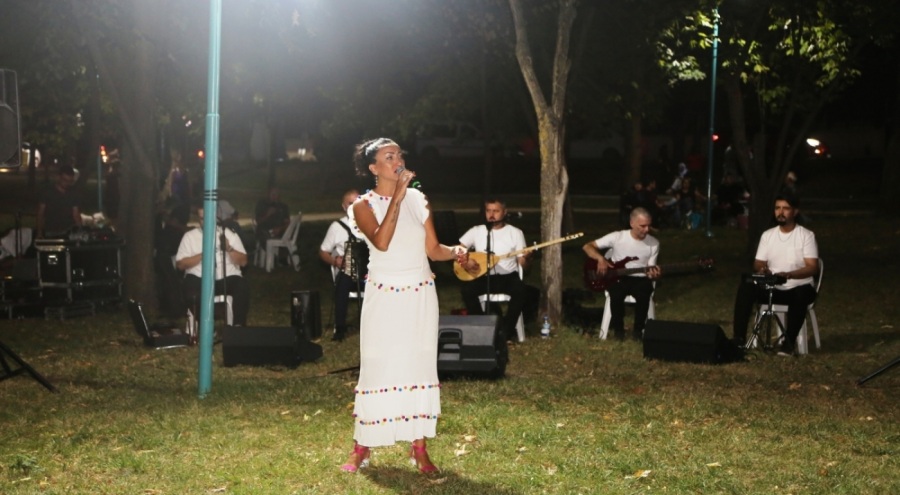 Bursa Ataevler Mahallesi'nde renkli gece