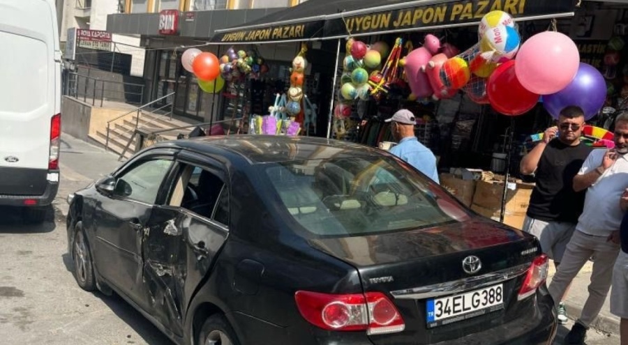 Vinç kaydı, yaşlı adam iki torunuyla otomobilin altında kaldı!