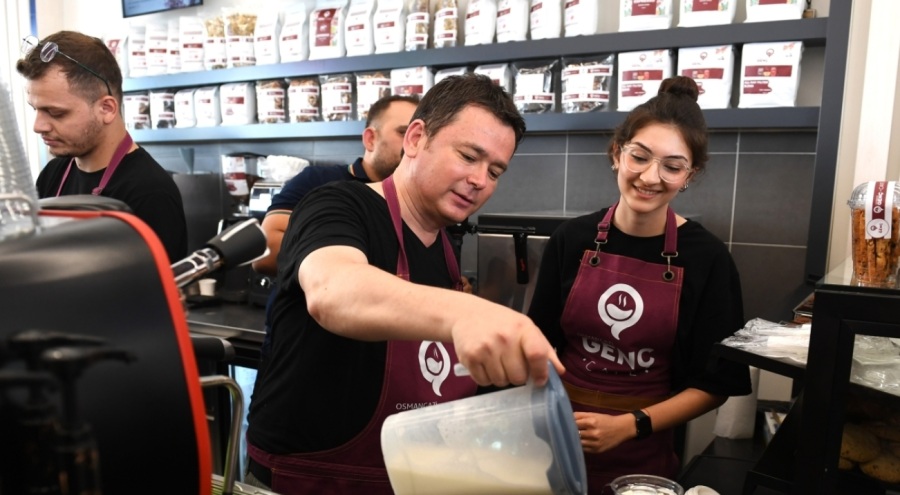Osmangazi'de gençlerin yeni adresi: Genç kafe 1 yılda 320 bin ziyaretçi ağırladı