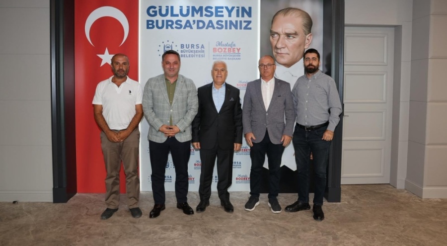 İMO Bursa'dan yangınla mücadele eden kamu kurumlara ziyaret