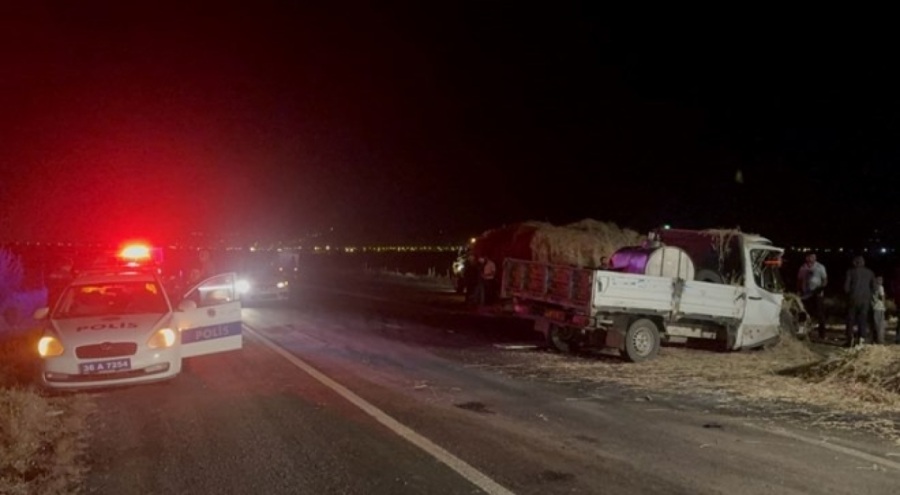 Üç araç çarpıştı: Bir ölü, üç yaralı