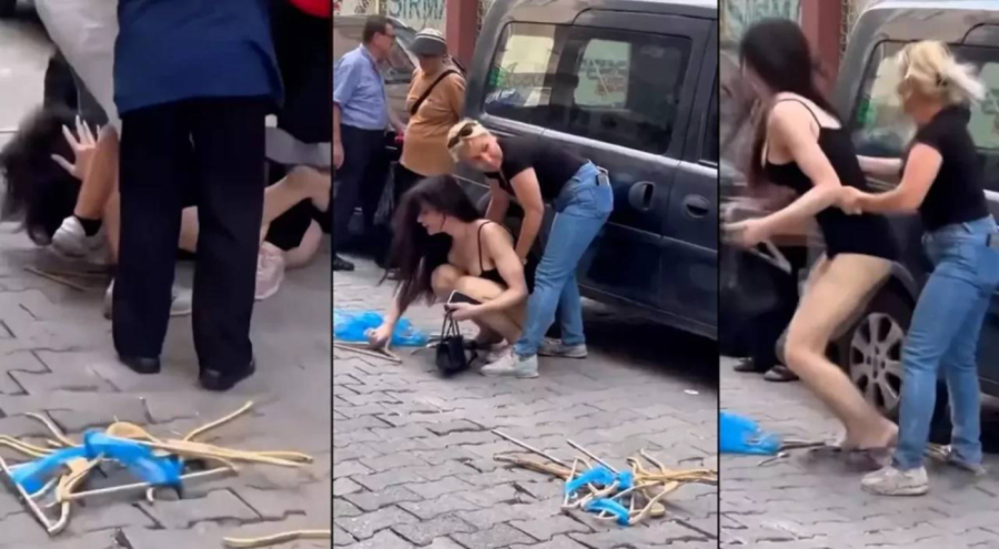 'Sokakta böyle çıplak gezmeyin' deyip saldırdı!