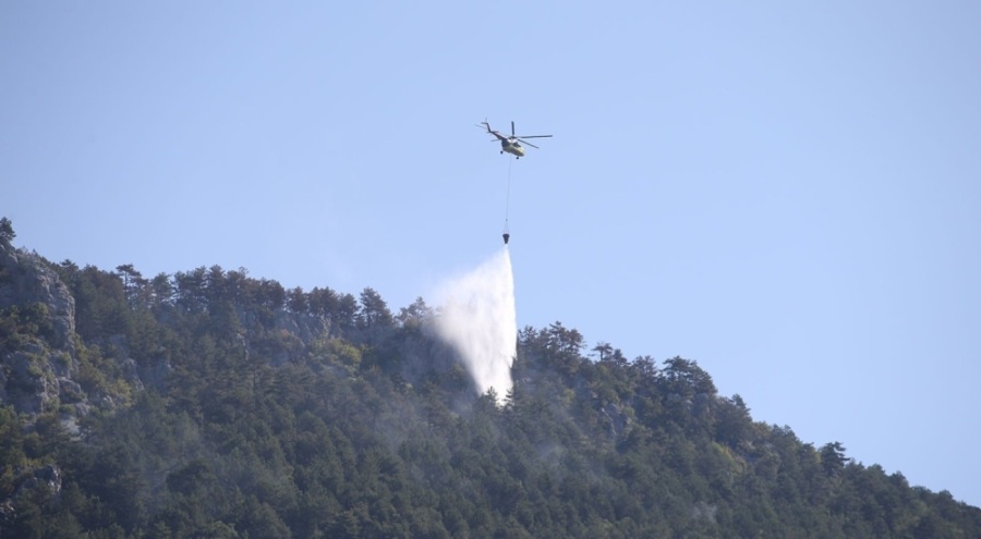 Sinop'ta 3 gün süren orman yangını kontrol altına alındı