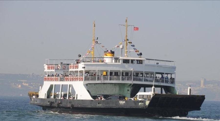 Güney Marmara'da yarınki feribot seferleri iptal edildi