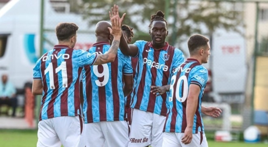 Trabzonspor'un ilk 11'ler belli oldu