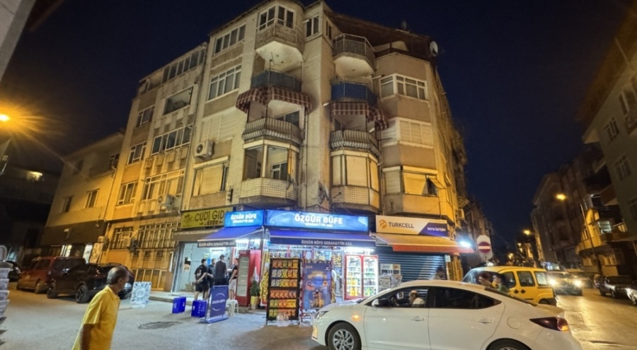 Bir apartman tedbir amaçlı boşaltıldı