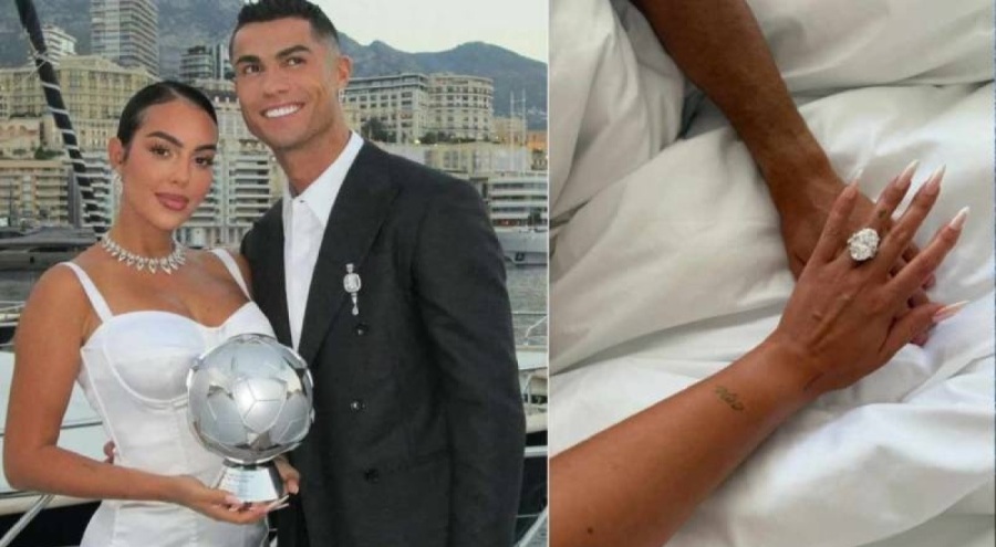 Ronaldo, 9 yıllık sevgilisine evlenme teklif etti