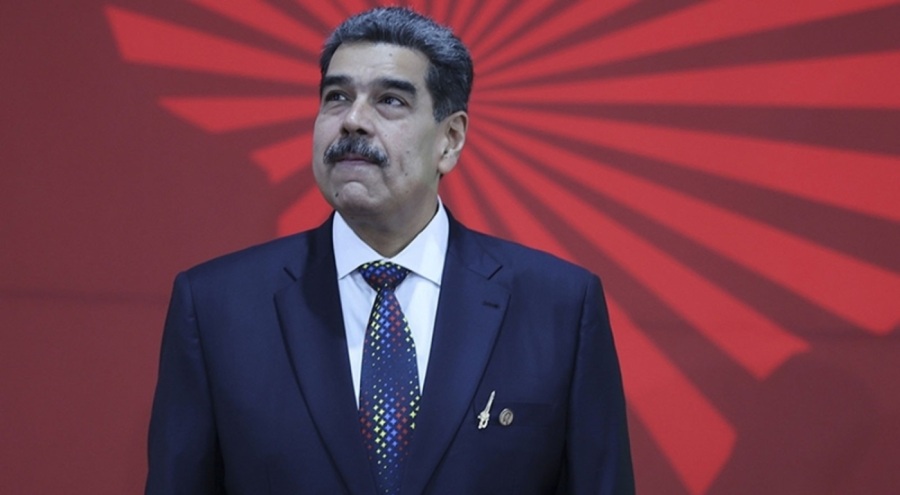 Venezuela'da yüzlerce kişi Maduro'ya destek için yürüdü