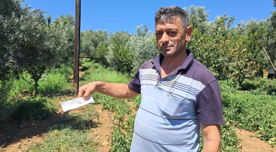 Bursa'da topladığı sebze ve meyvenin parasını, bıraktığı not ile sonradan hesaba gönderdi