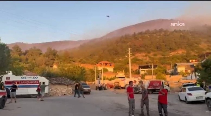 Manisa'daki orman yangını kontrol altına alındı, 2 şüpheli tutuklandı!