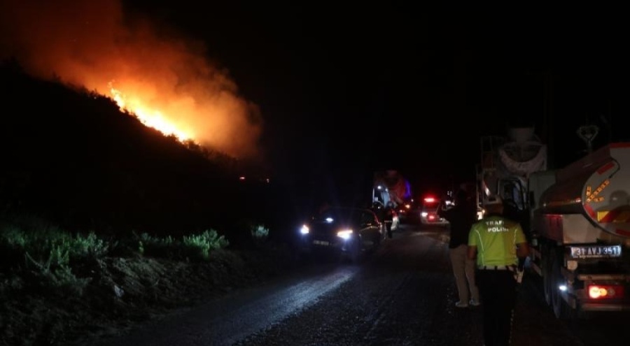 Hatay ve Mersin'deki orman yangınları kontrol altına alındı