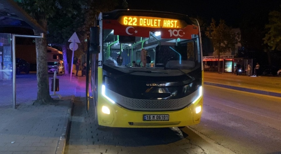 Bursa'da polisten kaçan halk otobüsü şoförü alkollü çıktı