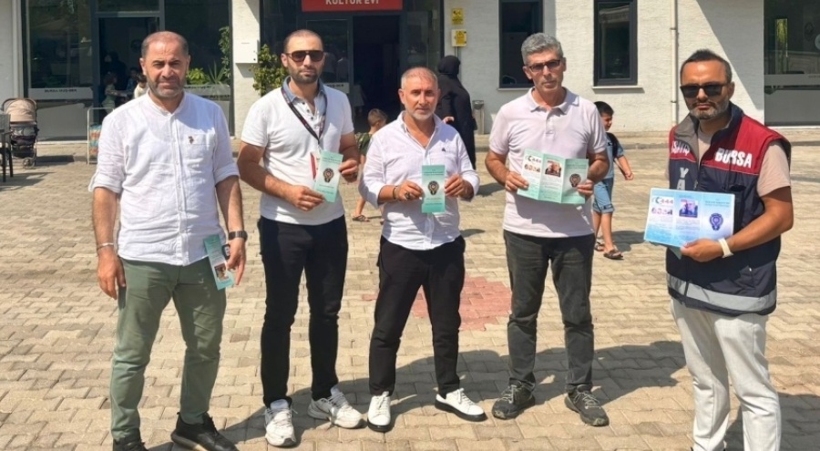 Bursa'da Emniyet'ten 100 bin kişiye dolandırıcılık uyarısı