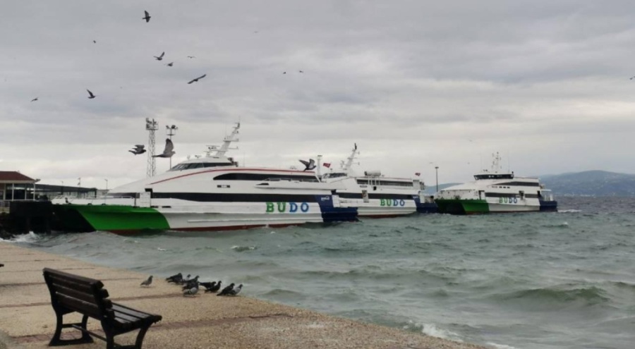 BUDO'nun bazı seferleri olumsuz hava koşulları nedeniyle iptal edildi