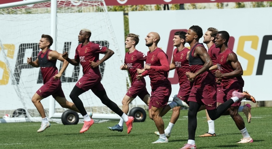 Galatasaray, Kayserispor maçı hazırlıklarına ara vermeden başladı