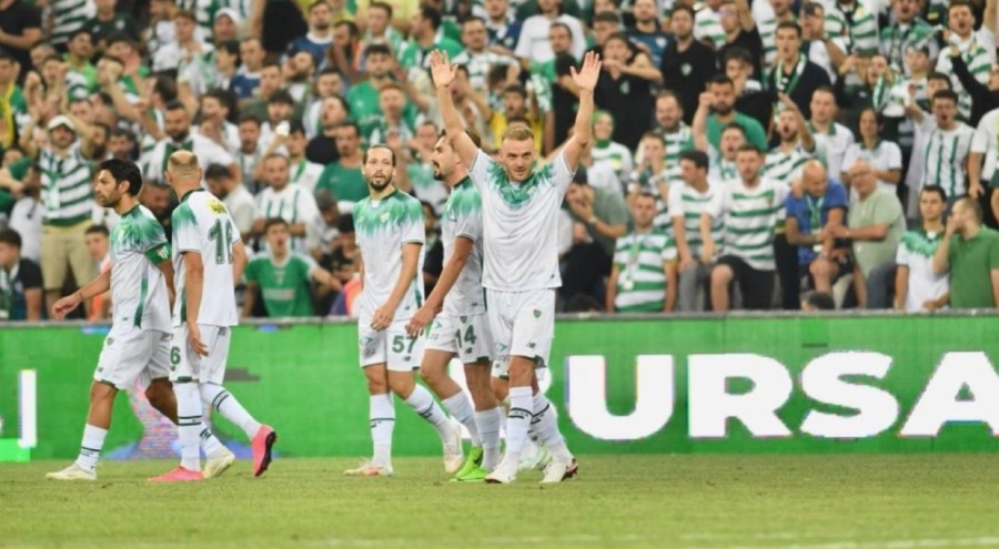 "Doğa İçin Tek Yürek" maçında zafer Bursaspor'un