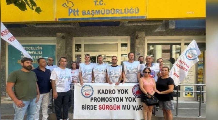 PTT'den iş bırakma eylemine katılım yasağı