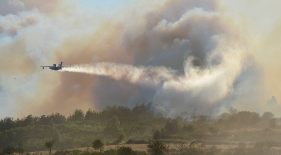 Çanakkale Gelibolu yangını kontrol altında