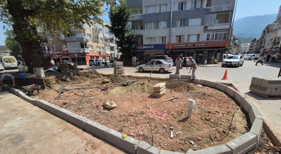Kestel'de yollar yenileniyor