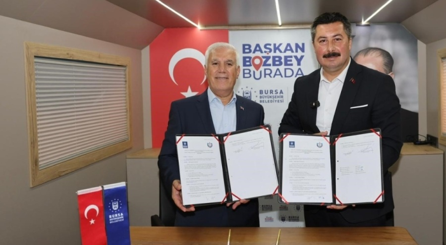 Bursa Büyükşehir'den Yenişehir'de üreticiye nefes aldıracak protokol