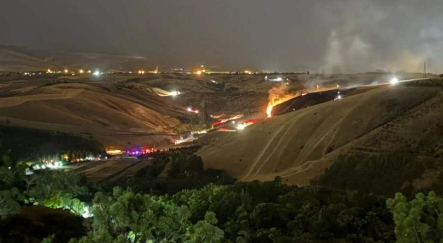 Ankara Eymir Gölü yakınlarındaki ormanlık alanda yangın çıktı!