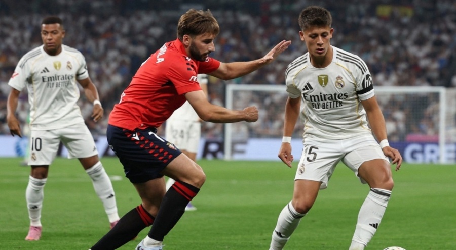 Arda Güler'li Real Madrid Osasuna'yı tek golle geçti