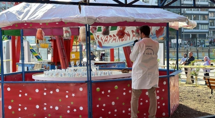 Lunaparkta oyun işletmecisi hareketsiz şekilde yatarken bulundu