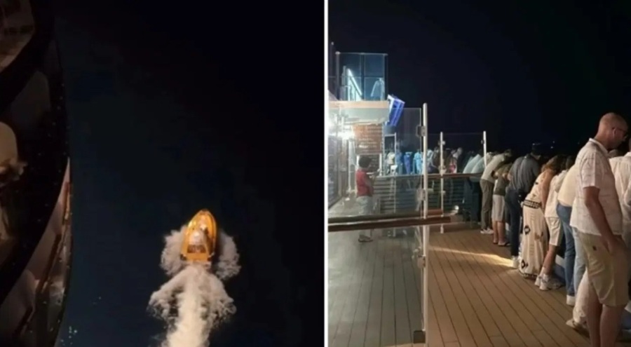 Balıkesir'in Marmara Adası açıklarında 1 kişi denize düştü