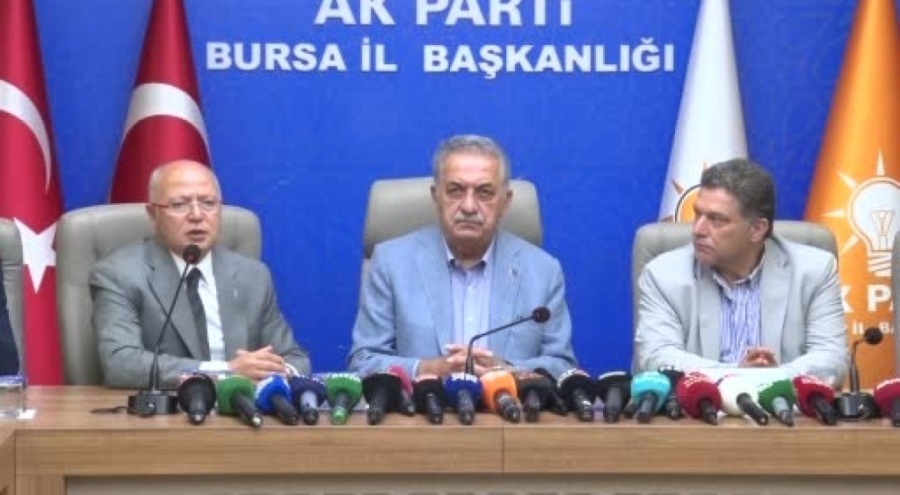 AK Parti Genel Başkan Yardımcısı Hayati Yazıcı Bursa'da konuştu